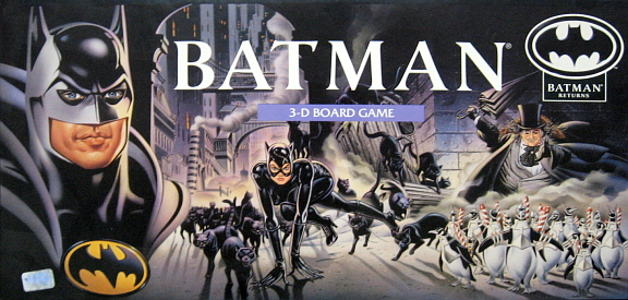 "Batman Returns" 3-D Board Game (Parker Brothers)