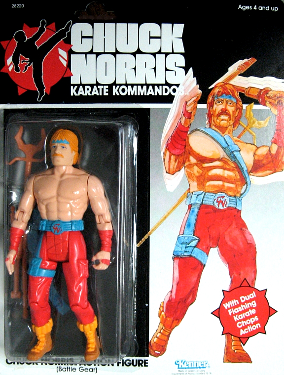 Chuck Norris "Karate Kommandos" Action Figure (Kenner) *SOLD*