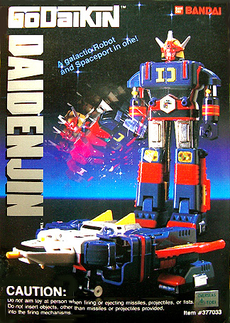 Original Godaikin "Daidenjin" Transforming Robot *SOLD*