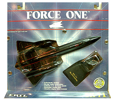 Force One "SR-71 Blackbird" Spy Plane (Ertl) *SOLD*
