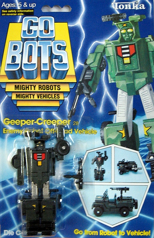 GoBots "Geeper-Creeper" Transforming Robot (Tonka) *SOLD*