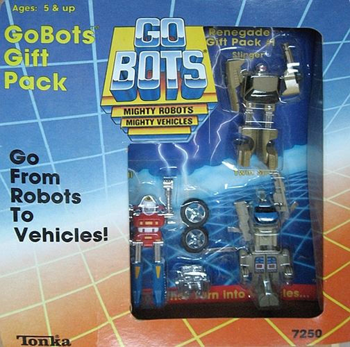 GoBots Renegade Gift Pack #1 Transforming Robots (Tonka) *SOLD*