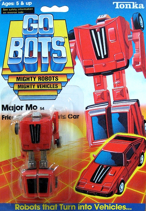 GoBots "Major Mo" Transforming Robot (Tonka) *SOLD*