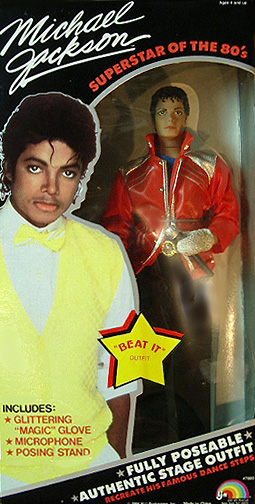 Michael Jackson "Beat It" Figure (LJN) *SOLD*