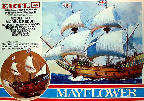 Thanksgiving Pilgrim Ship "Mayflower" Kit (Ertl / Imai) *SOLD*