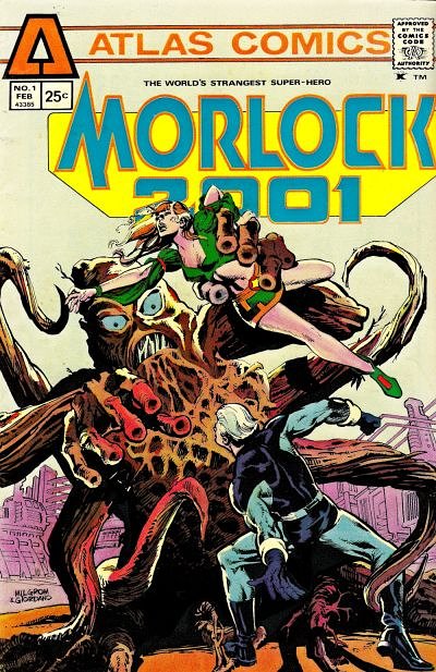 Morlock 2001 1975/2 #1 FIRST ISSUE (Atlas)
