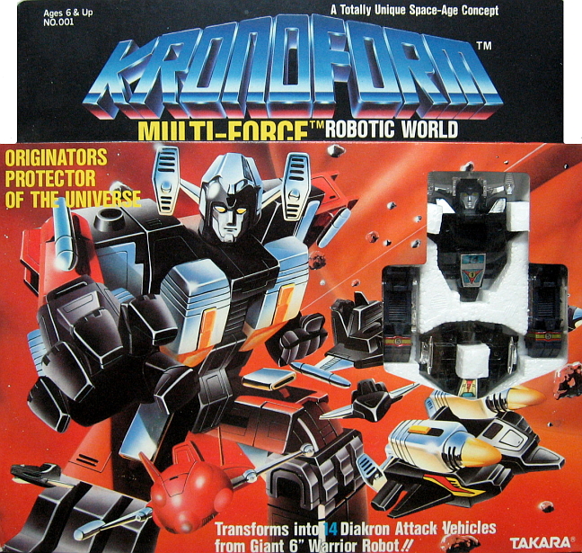 1983 Kronoform "Multi-Force/Gats-Blocker 14" Robot Set *SOLD*