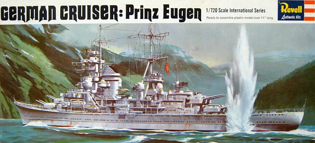 German Cruiser "Prinz Eugen" Kit (Revell)