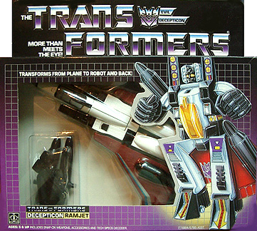 Original Transformers "Ramjet" Seeker Jet Robot G1 *SOLD*