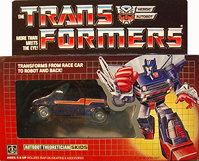 Original Transformers RARE VARIATION "Skids" (Hasbro) *SOLD*