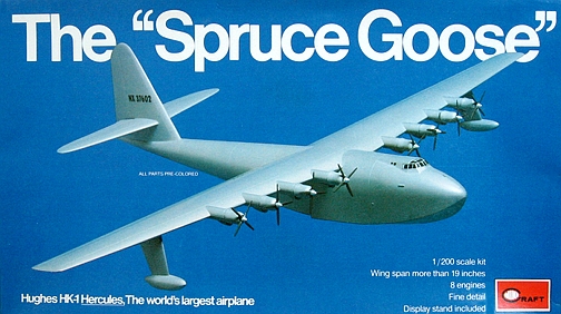 Howard Hughes' "Spruce Goose" HK-1 "Hercules" Kit (Minicraft)