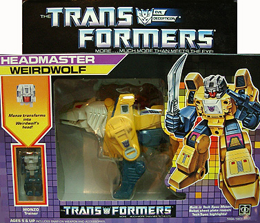 Original Transformers "Weirdwolf" Robot G1 (Hasbro) *SOLD*