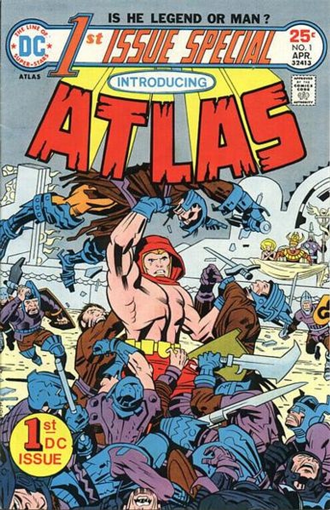 1st Issue Special "Atlas" 1975/4 #1 FIRST ISSUE (DC) *SOLD*