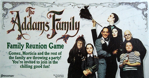 "The Addams Family: Family Reunion" Game (Pressman)
