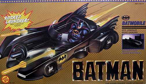 1989 Batman "Batmobile" w/ Rocket Launcher & Cocoon *SOLD*