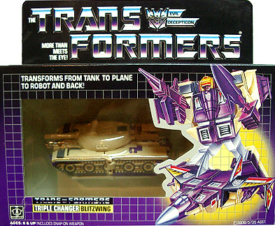 Original Transformers "Blitzwing" Robot G1 *SOLD*