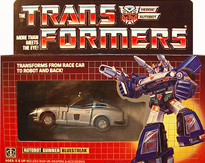 Original Transformers "Bluestreak" Robot G1 (Hasbro) *SOLD*
