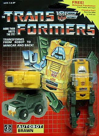 Original Transformers "Brawn" Robot G1 *SOLD*