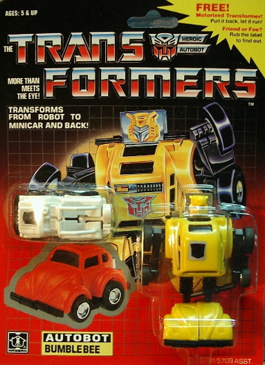 Original Transformers "Bumblebee" Robot G1 *SOLD*