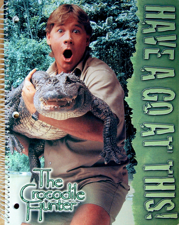 Steve Irwin "Crocodile Hunter" Notebook (Pyramid)
