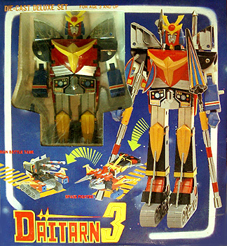 Deluxe "Daitarn 3" Robot Set (Clover) *SOLD*