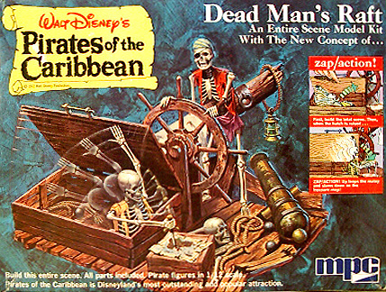 Disney's Pirates of the Caribbean "Dead Man's Raft" Kit *SOLD*