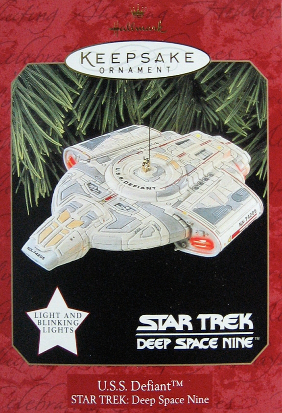 Star Trek DS9 U.S.S. "Defiant" Ornament (Hallmark) *SOLD*