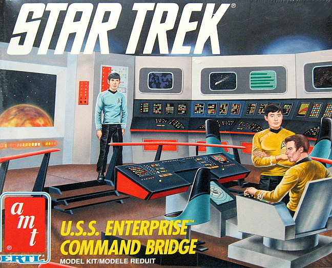 1991 Version "Star Trek" "Enterprise" Bridge Kit (AMT Ertl)