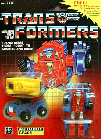 Original Transformers "Gears" Robot G1 *SOLD*