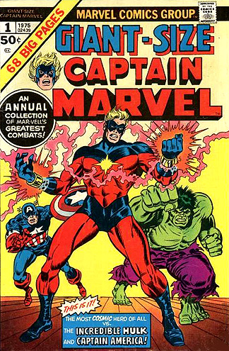 Giant-Size Captain Marvel 1975/1 #1 FIRST ISSUE (Marvel)