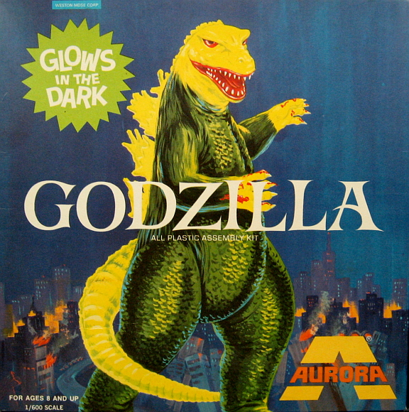 Vintage Godzilla Model Kit (Aurora)