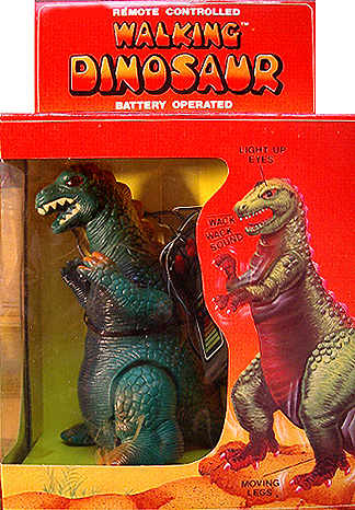 Vintage "Godzilla" Walking Dinosaur (Soma)