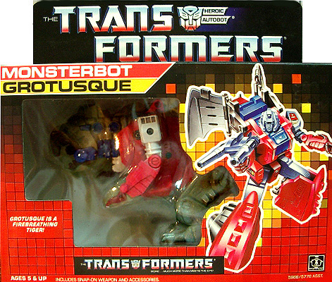 Original Transformers "Grotusque" Monsterbot G1 (Hasbro) *SOLD*