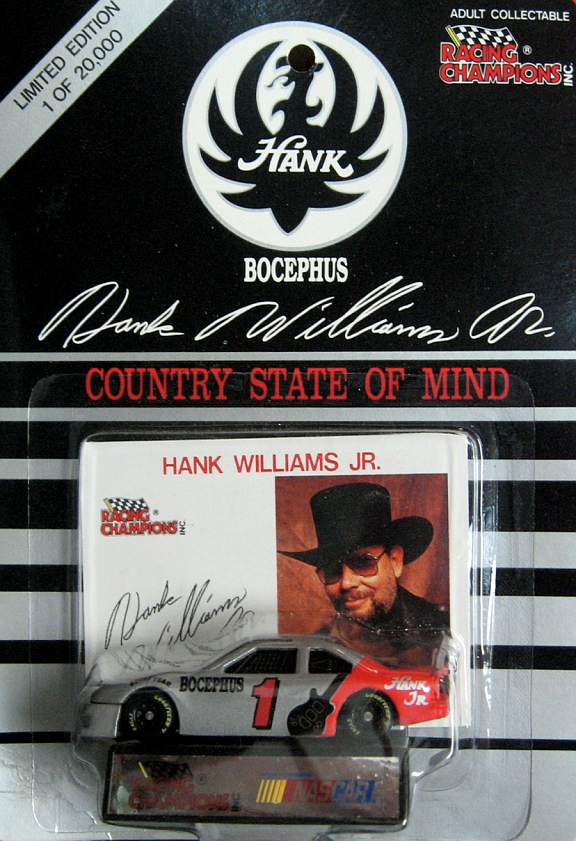 Hank Williams, Jr. NASCAR Race Car (Racing Champions)