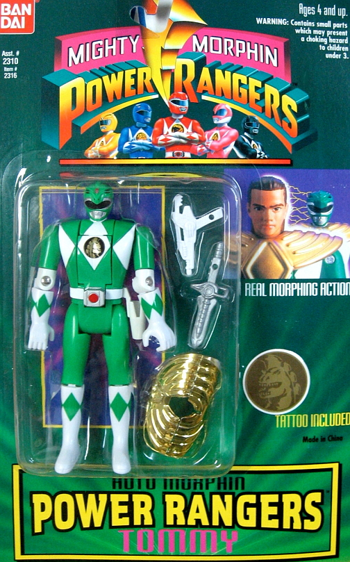 Original 1994 Power Rangers "Tommy" Green Ranger (Bandai) *SOLD*