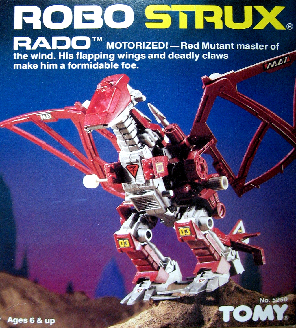 Original 1986 Robo Strux "Rado" Robot (Tomy) *SOLD*