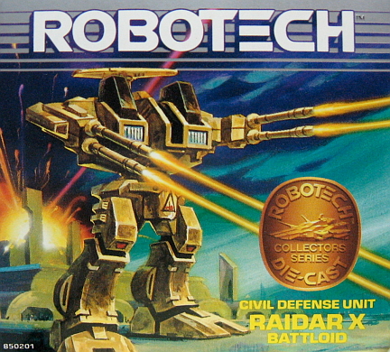 Original Robotech "Raidar X" Battloid (Matchbox)