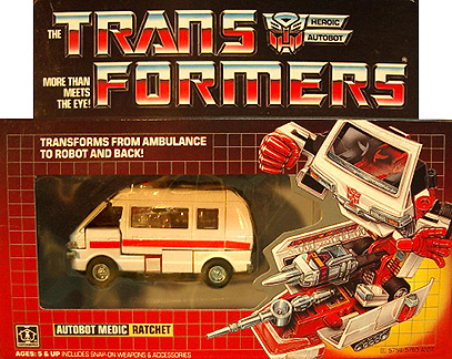 Original Transformers Cross-less Variation "Ratchet" G1 *SOLD*