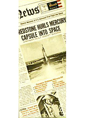 Vintage 1961 Mercury Redstone Rocket Kit (Revell) *SOLD*