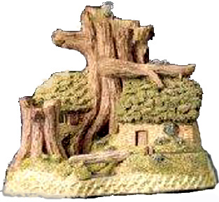 David Winter Cottages "Robin Hood's Hideaway" Figurine