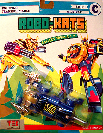 Robo Kats "Wild Cat" Transforming Robot *SOLD*