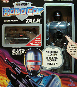 RoboCop Talking Action Figure (Toy Island) *SOLD*