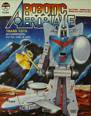 1984 Transforming "Robotic Aeroplane" (Tai Fong SEI)