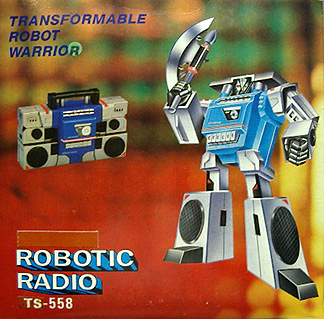 Vintage "Robotic Radio" Transforming Robot (Taiwan)
