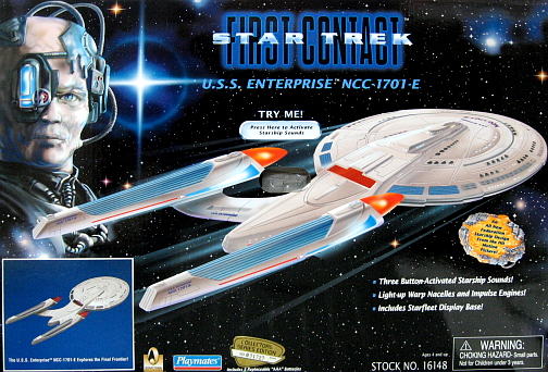 Star Trek "First Contact" Starship Enterprise (Playmates)