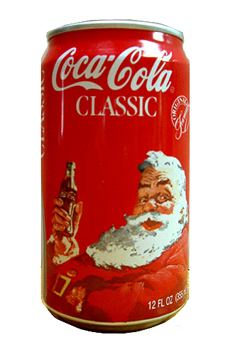 Coca Cola Santa Can 1993 *SOLD*
