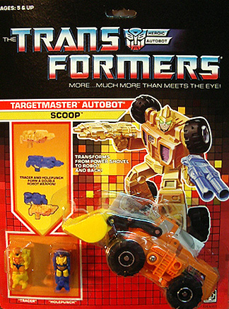 Original Transformers "Scoop" Targetmaster Robot G1 *SOLD*