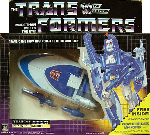 Original Transformers "Scourge" Robot G1 *SOLD*