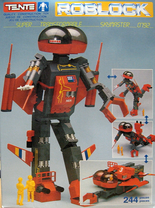 Original Roblock "Skymaster" Transforming Robot (Tente) *SOLD*