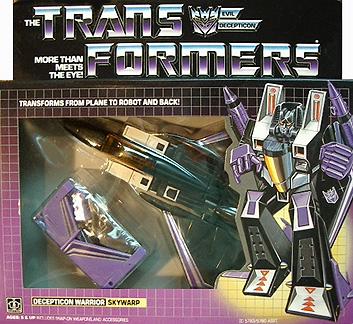 Original Transformers "Skywarp" Seeker Jet Robot G1 *SOLD*